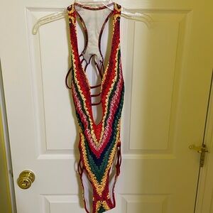 NWOT FUN & FLIRTY OPEN CHESTED ONE-PIECE